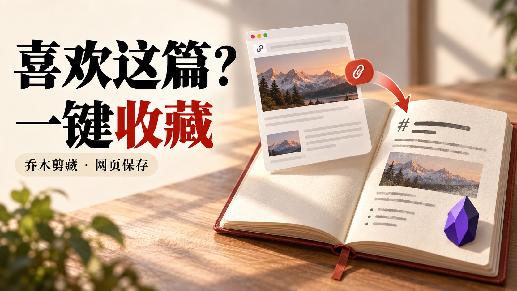 网页剪藏：整理后保存到 Obsidian